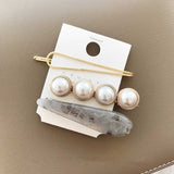 Full pearls Hair Clips Sweet Style Hairpins