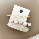 Full pearls Hair Clips Sweet Style Hairpins