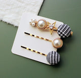 Pearl Hair Clip Hair Accessories Gold Fashion Jewelry